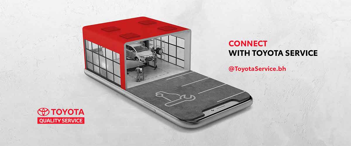 Book a service from Toyota Bahrain